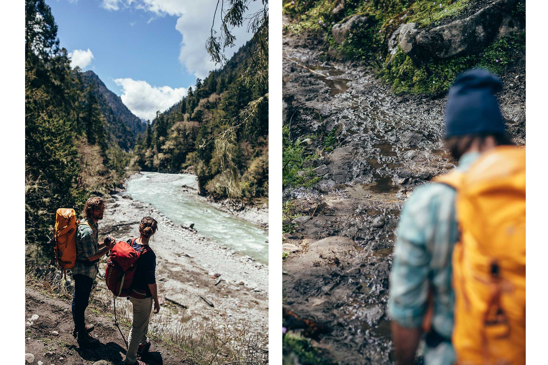 Fotograf Fluss Reise Bhutan Himalaya Trekking Reise Fotograf Berlin