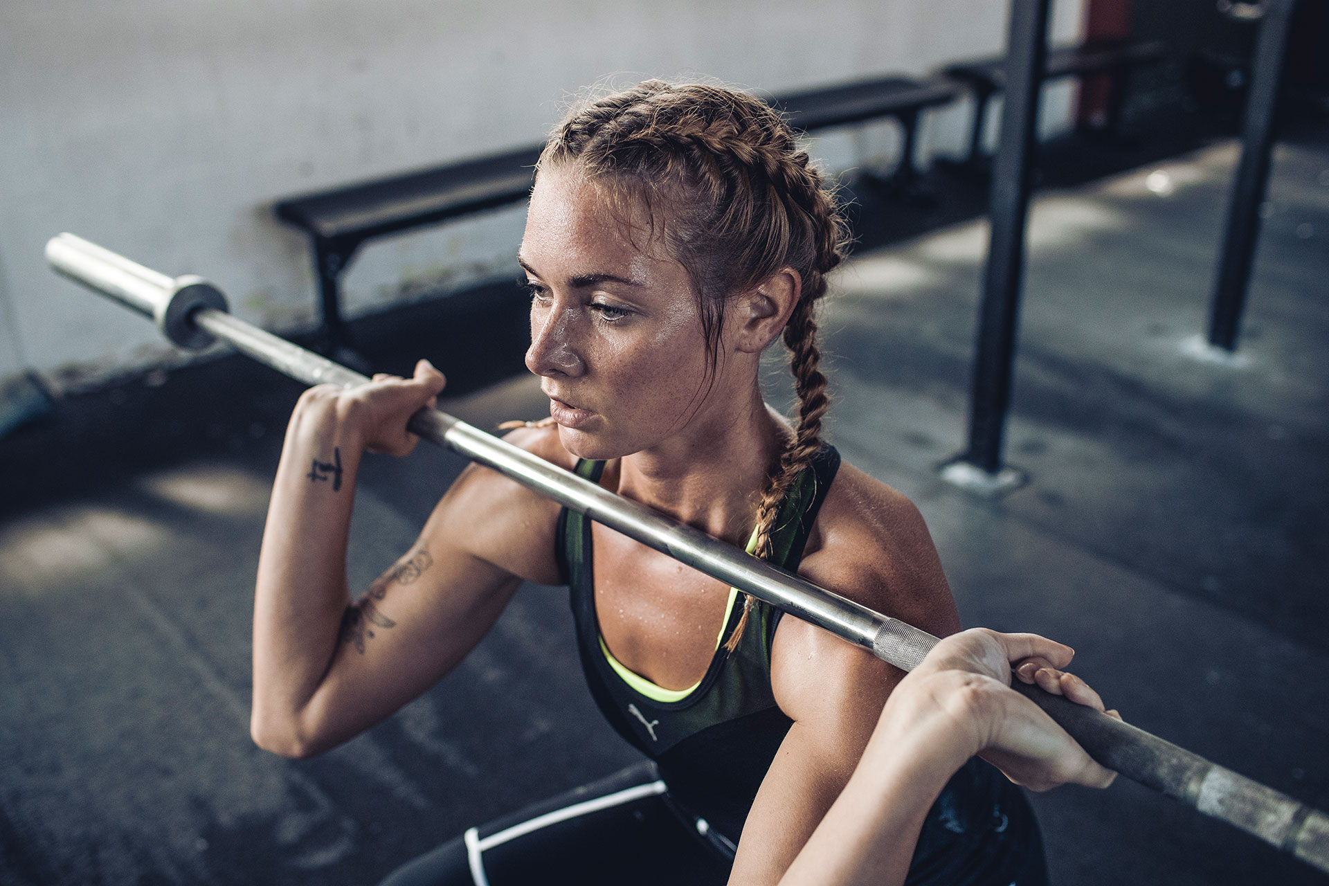 training sport fotograf fitness crossfit sport zuerich schweiz hantel