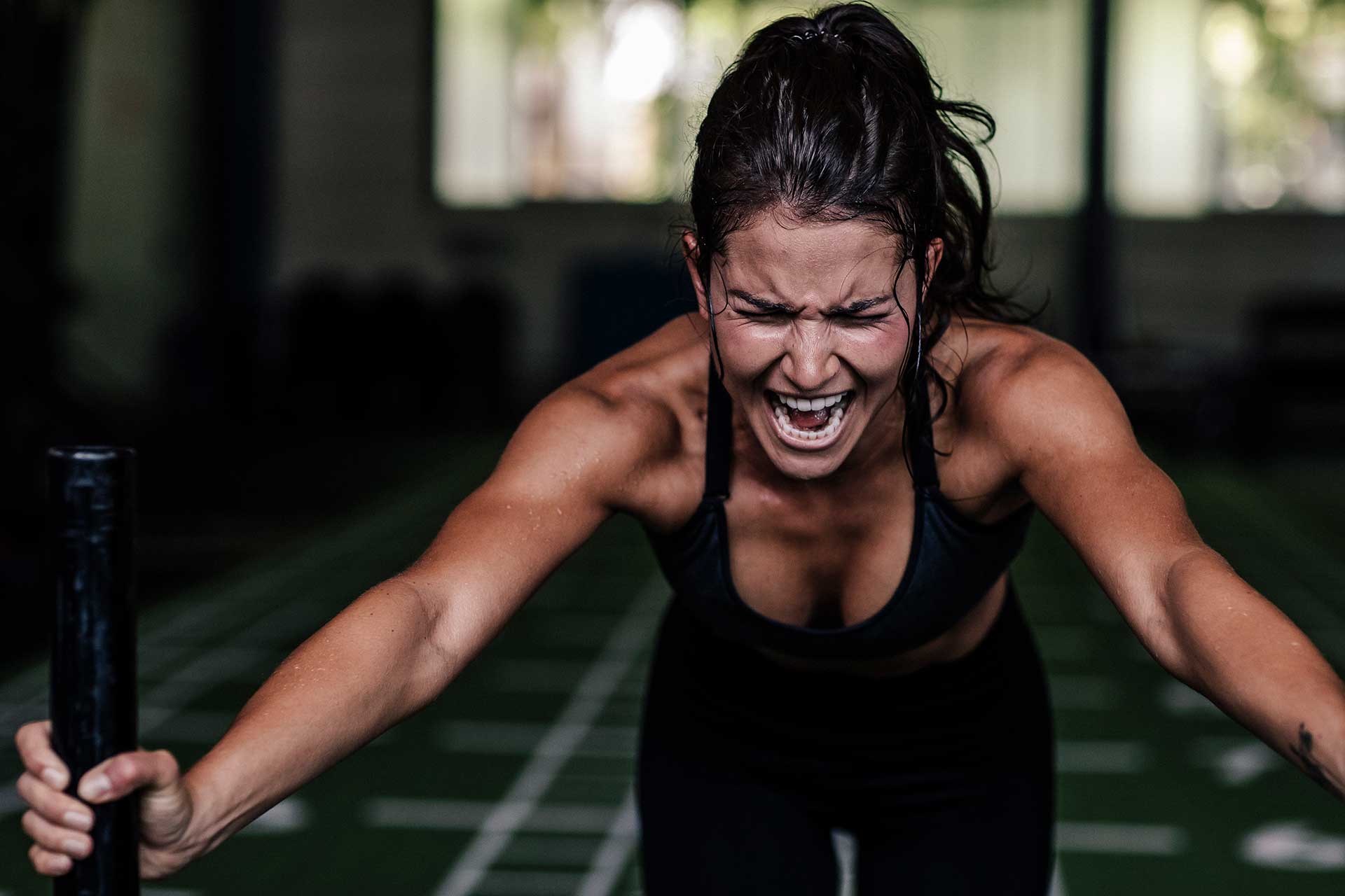 Portrait Frau Sport Crossfit Training Fitness Fotograf Michael Müller London