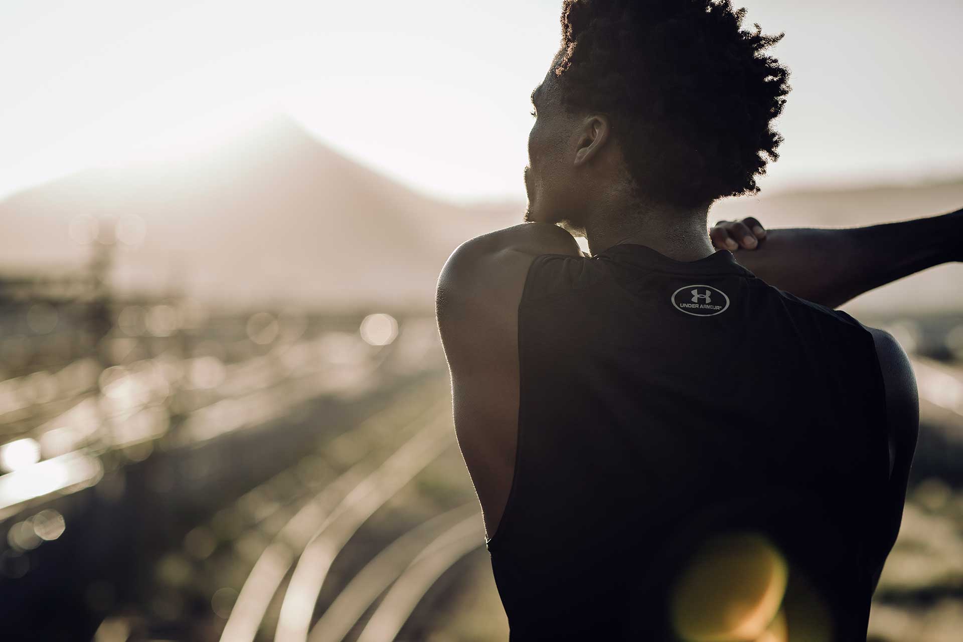 Fotograf Dehnen Sport Training Fitness Kapstadt Südafrika Running