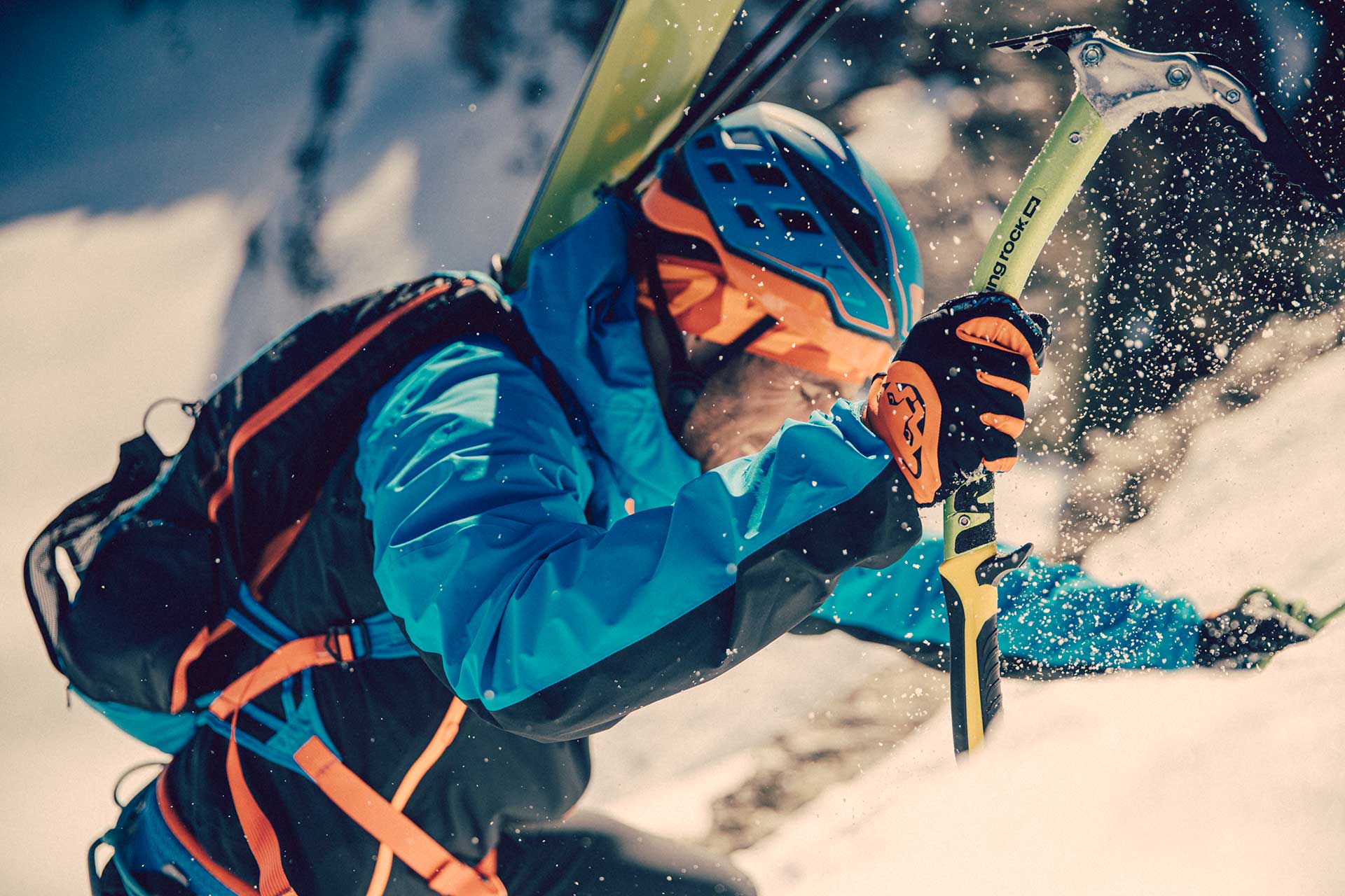 Aufstieg Alpin Skitour Wintersport Fotograf Michael Müller München 