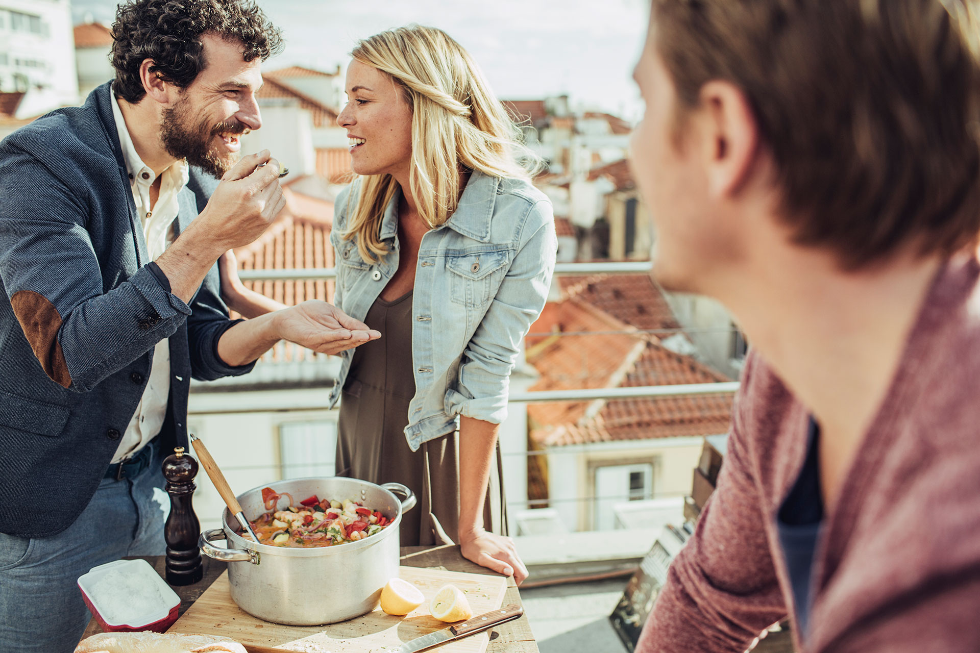 Lissabon Portugal Rooftop Lifestyle People Fotoproduktion Food Kochen Essen Michael Müller