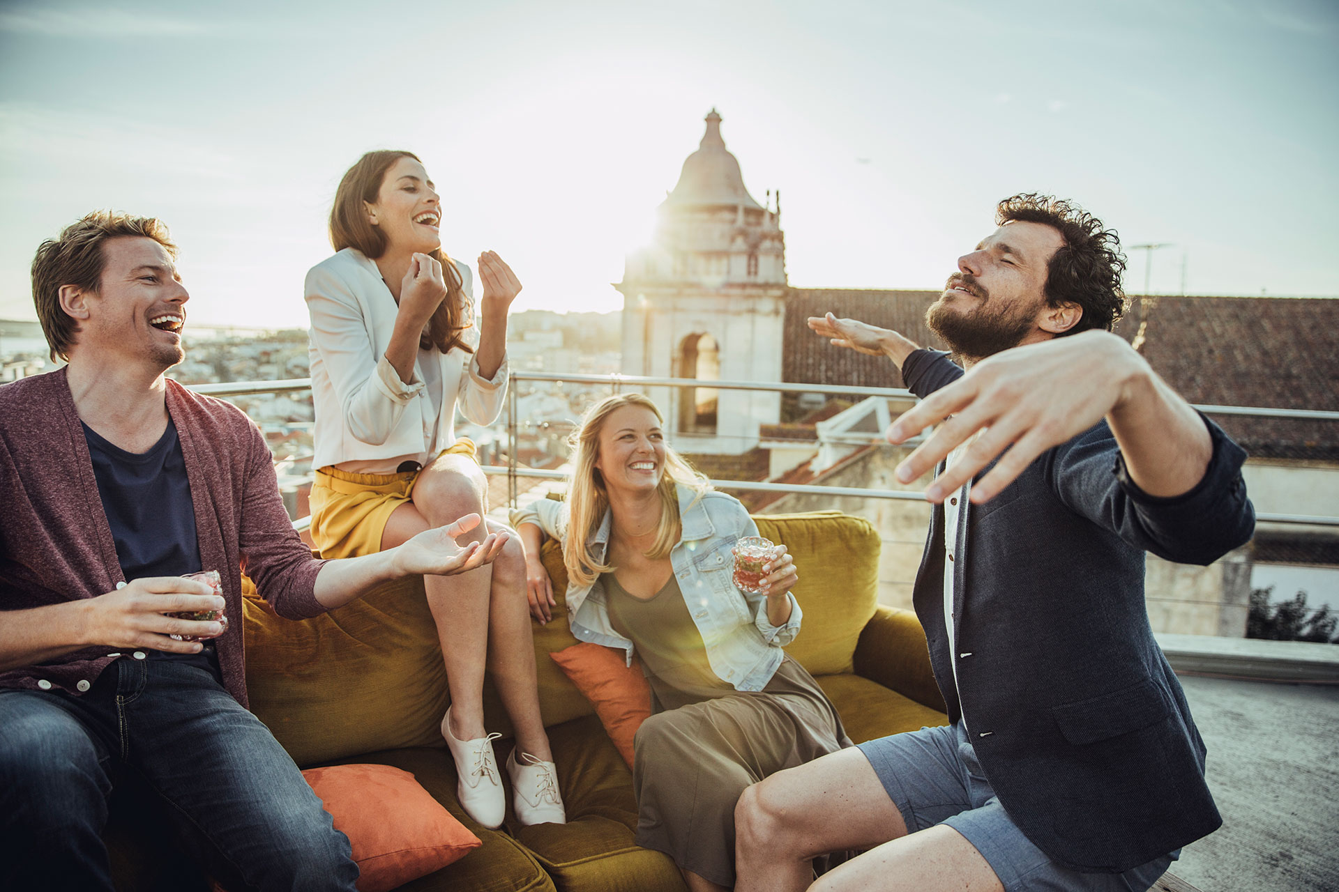 Rooftop Lissabon Fotoproduktion Lifestyle People Fotograf Michael Müller Freunde
