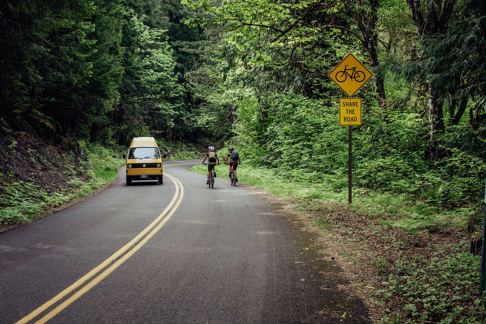 vanlife fotograf roadtrip road fahrrad oregon vw bus deutschland