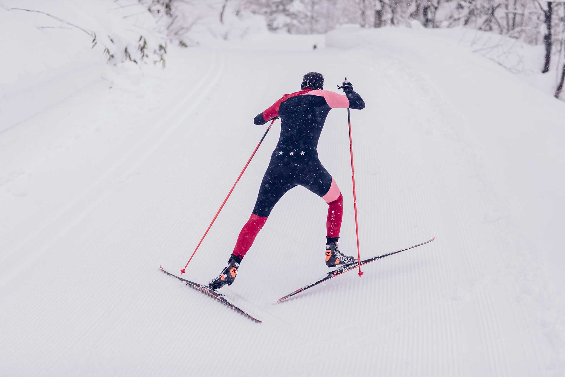 Fotograf Winter Langlauf Wald Ski Winter Fotoproduktion Sport Stuttgart Michael Müller 