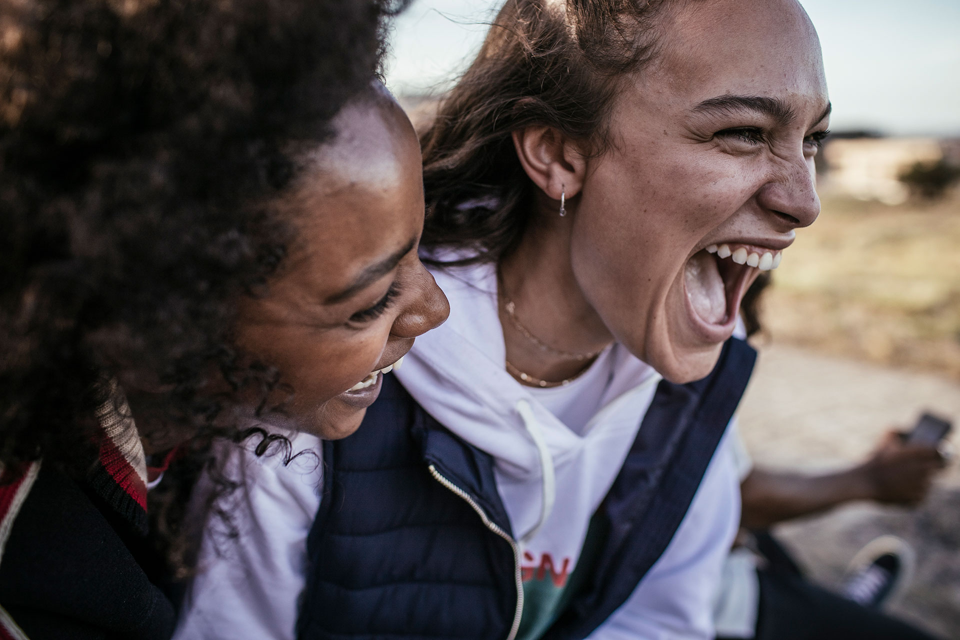 Girls Lachen Fotograf People Lifestyle Fotoproduktion Michael Müller London UK