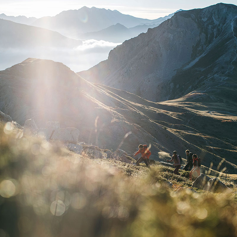 Trekking Wandern Outdoor Sonnenaufgang Sport Scheck Katalog Schweiz Zürich Fotograf