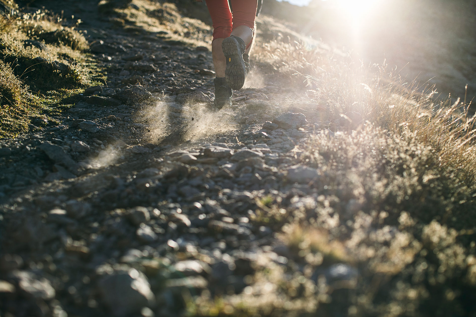 Gegenlicht Berge Sport Trekking Fotograf Deutschland München Italien