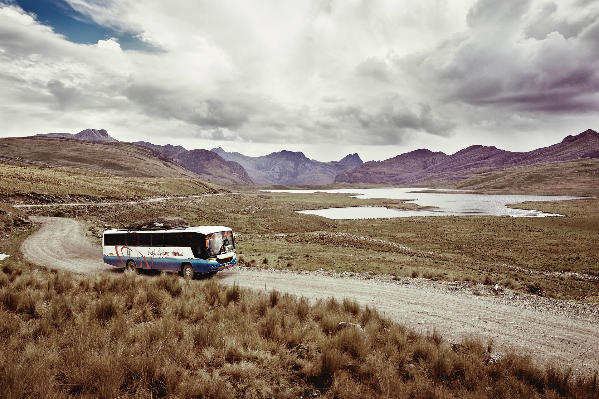 Bus Travel Fotograf Berge Landschaft Panorama Peru Outdoor Frankfurt