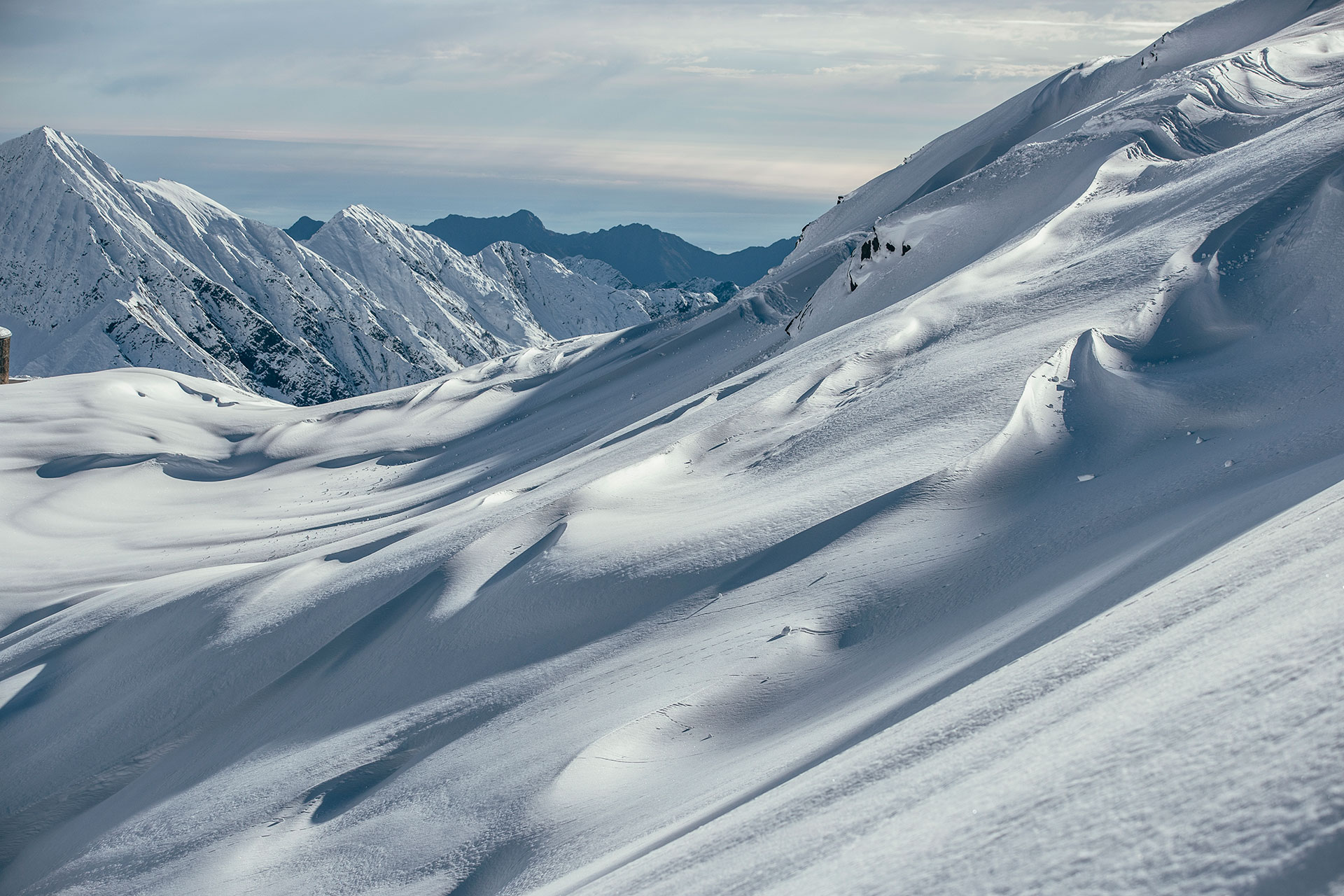 Landschaft Winter Alpen Panorama Berge Fotograf Ski Freeride Michael Müller Salzburg Österreich