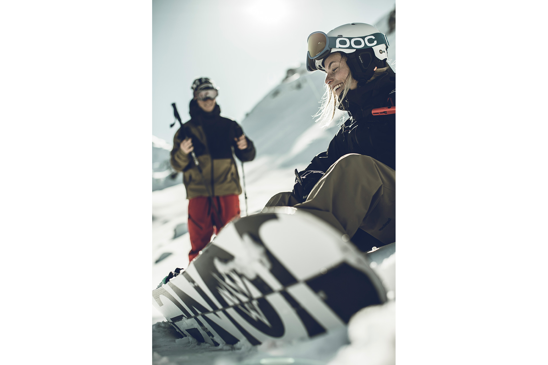 RedBull Magazin Fotograf Sport Produktion Winter Tiefschnee Frankfurt Deutschland