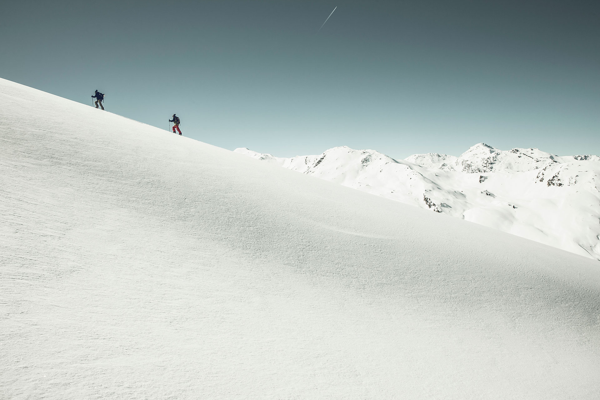 Skitour Landschaft Fotografie Winter sport Zürich Schweiz Outdoor Fotoproduktion