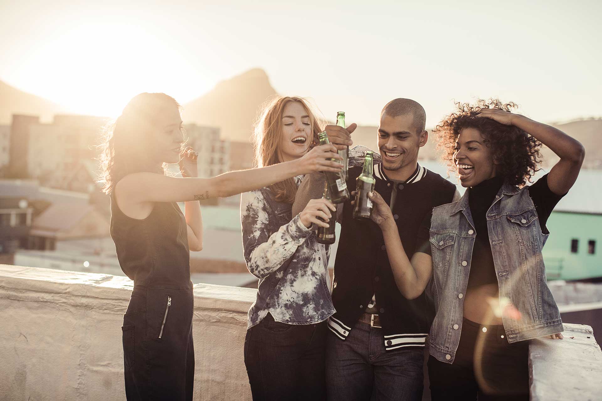 Zürich Party Rooftop Fotograf Michael Müller Fotoproduktion Lifestyle 