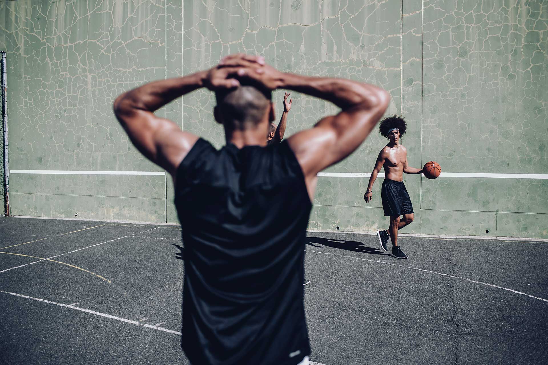 Streetball Basketball Teamsport Training Fitness Fotograf Michael Müller 