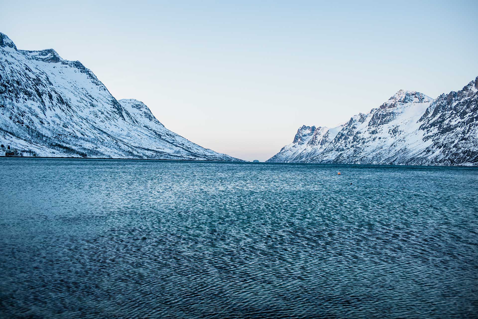 Winter Landschaft Norwegen Fotograf Fjord