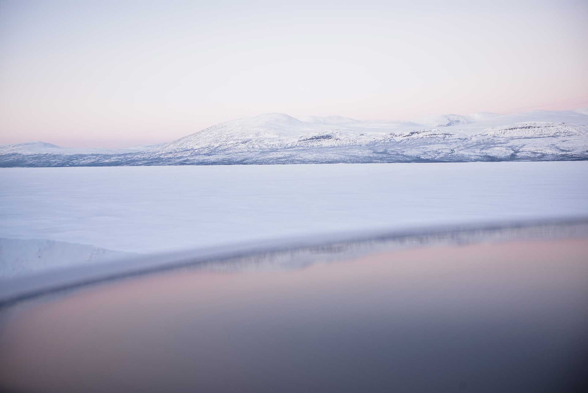 Panorama Landschaft Spiegelung Reisen Fotografie Norwegen Volvo